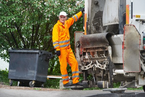 Insurance certificate and documentation for an insured rubbish company