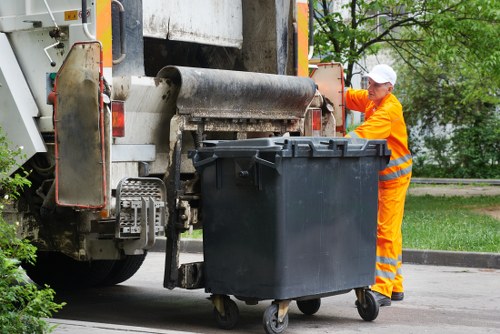 Professional waste removal team in Marylebone